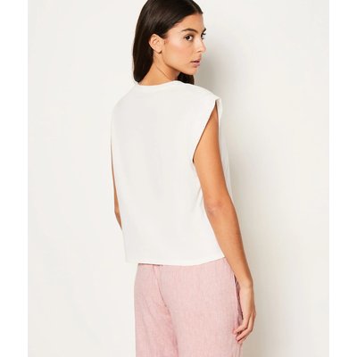 T-shirt de pyjama en coton détail broderie IDER ETAM