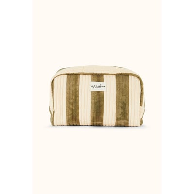 Grande trousse de toilette à rayures, GAYANE APACHES COLLECTIONS