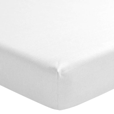 Drap housse lin bonnet 30 made in France TERRE DE NUIT