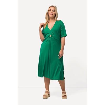 Robe midi en jersey, ligne A ULLA POPKEN