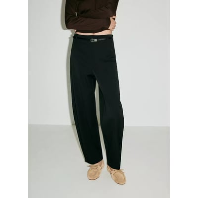 Pantalon ballon ceinture à boucle MANGO