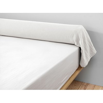 Taie de traversin gaze de coton unie C DESIGN HOME TEXTILE