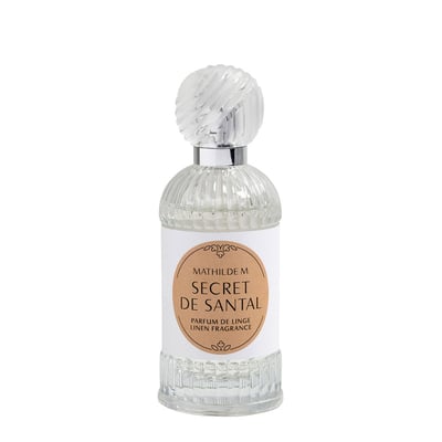 Parfum de linge 75 ml - Secret de Santal MATHILDE M