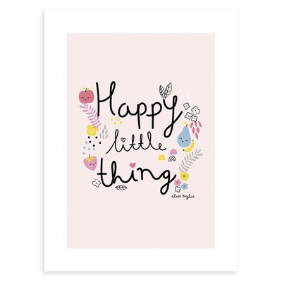 Affiche fruits et fleurs TUTTI FRUTTI LILIPINSO