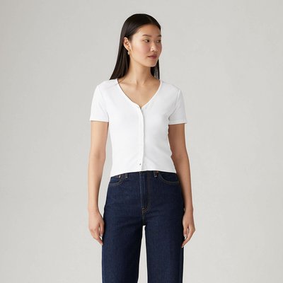 Camiseta corta con cuello de pico LEVI'S