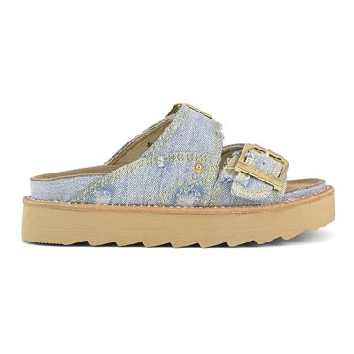 Sabot in denim, suola spessa COLORS OF CALIFORNIA 