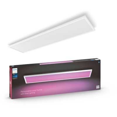 Panneaux Lumineux Hue W&c Aurelle 120x30 55w Blanc+tlc PHILIPS