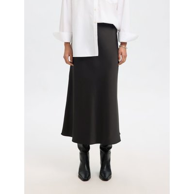 Satin Jupe mi-longue SELECTED FEMME