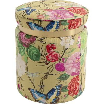 Hocker Flower Fever Pink Ø39cm KARE DESIGN