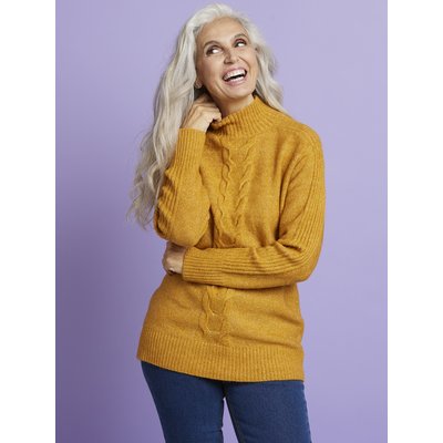 Pull col montant torsadé DAXON