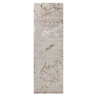 Distressed Metallic Gold Runner Rug SO'HOME