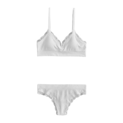 Brassière tanga sans couture dentelle NEXT
