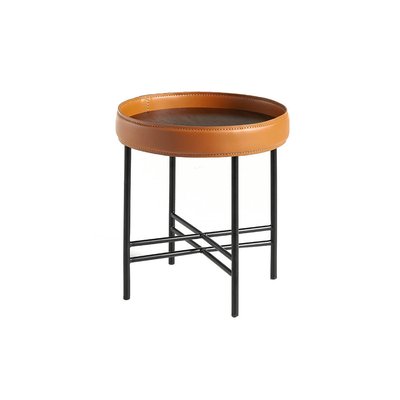 Table d'angle en bois et acier ANGEL CERDA