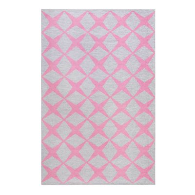 Tapis extra plat motif croix , CALEDON ESPRIT