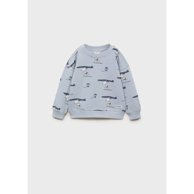 Sweat-shirt Snoopy coton MANGO BABY