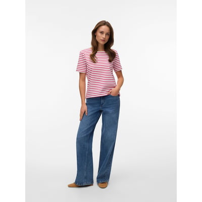 T-shirt rayé, col rond VERO MODA