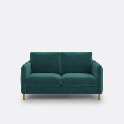 Sofá cama de terciopelo, 2 plazas Loméo LA REDOUTE INTERIEURS
