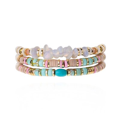 Bracelet ajustable multirang avec perles VADORADA HIPANEMA