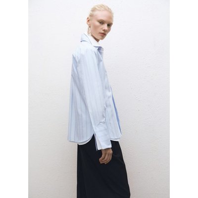 Chemise regular-fit coton rayures MANGO