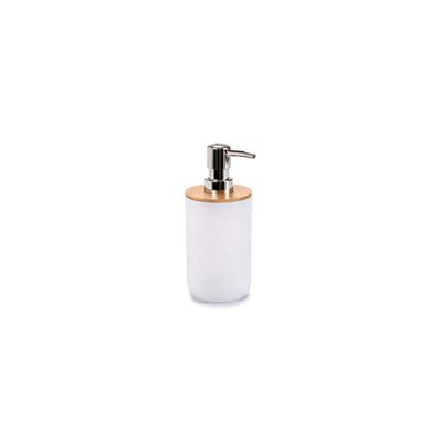 Distributeur de Savon Blanc et Bambou WADIGA