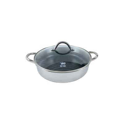 Sautoir 28 cm en inox 18/10 avec couvercle RELIEF EVOLUTION ELO