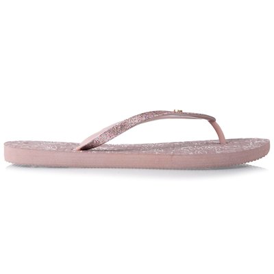 Tongs confortable imprimé et tiges à paillettes ISOTONER