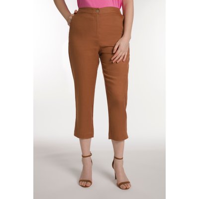 Pantalon lin droit La Redoute
