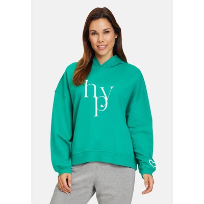 Pull-over en molleton à capuche BETTY BARCLAY