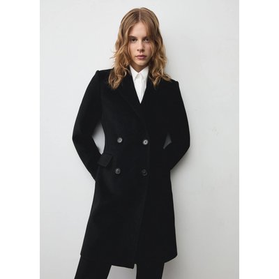 Manteau midi en laine double boutonnage MANGO