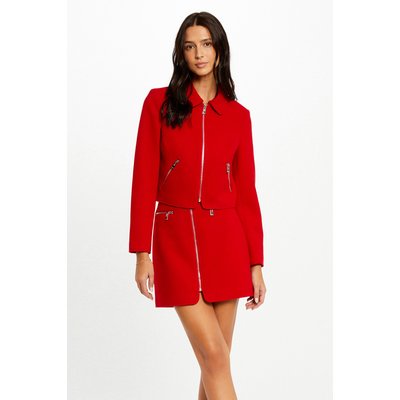 Veste droite zippée MORGAN