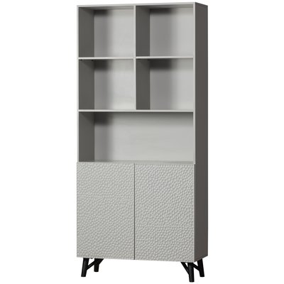 Armoire 2 portes en bois de manguier CARVED ORGANIC BEPUREHOME