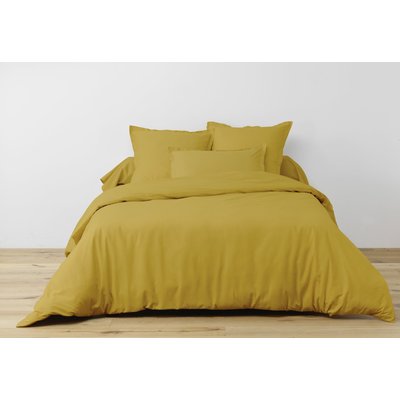 Parure de draps plat coton unie ATELIER DU COTON