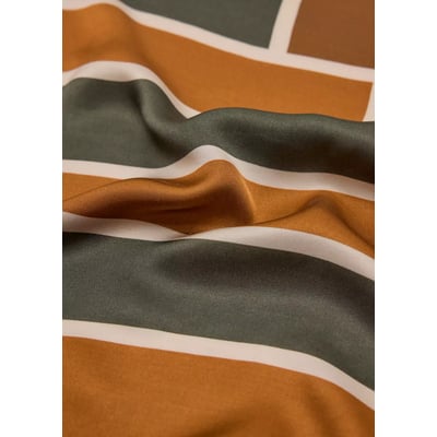 Foulard imprimé géométrique MANGO