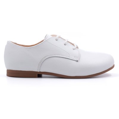 Chaussures basses garçon à lacet en cuir JOHN BONI&SIDONIE