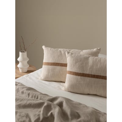 Coussin 100% Coton Rayures -EDA KENAY