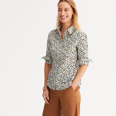 Chemise imprimé floral, manches longues ANNE WEYBURN