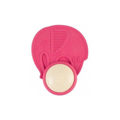 Hochet Elephant - Frid0+ rose LITTLE BIG THING