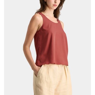 Top fluide façon lingerie lumos sans manches JODHPUR