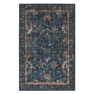 Midnight Paisley Eco-Washable Rug HUG RUG