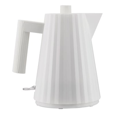 Bouilloire électrique plissé blanc 1l ALESSI
