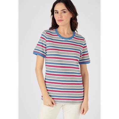 Tee-shirt maille jacquard rayé DAMART
