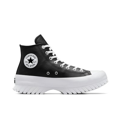 Converse cuir blanc femme La Redoute