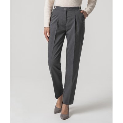 Pantalon gris clair femme La Redoute