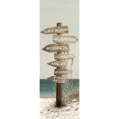 Tableau Mural Panneau Boucau PLAGE CEANOTHE