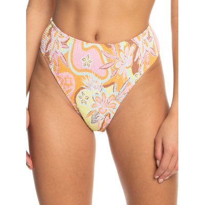 Bas de maillot de bain culotte bikini échancré FLORALDELIC. ROXY