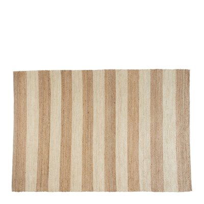 Tapis jute naturelle 300x201 BLANC D’IVOIRE