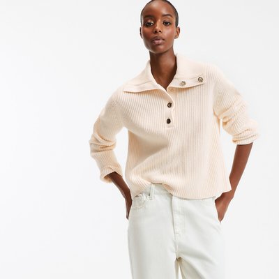 Jersey con cuello alto de punto grueso LA REDOUTE COLLECTIONS