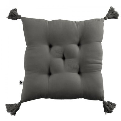 Coussin de chaise Assise matelassée gaze de coton gaia EDEN