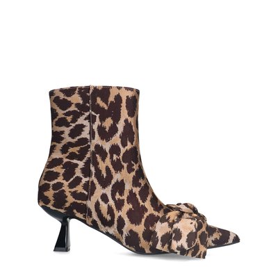 Bottines léopard à talon SACHA