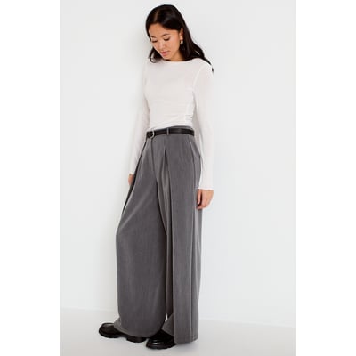 Pantalon large avec ceinture amovible CACHE CACHE